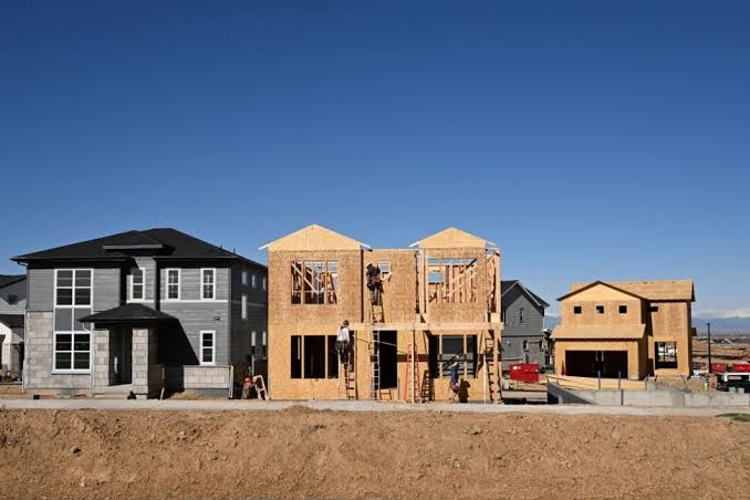 New home construction rose in April after a dip in March